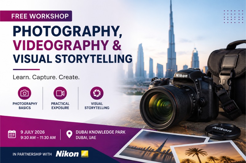 Free photography workshop in Dubai